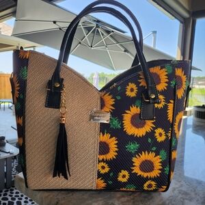 Sunflower Shoulder Handbag